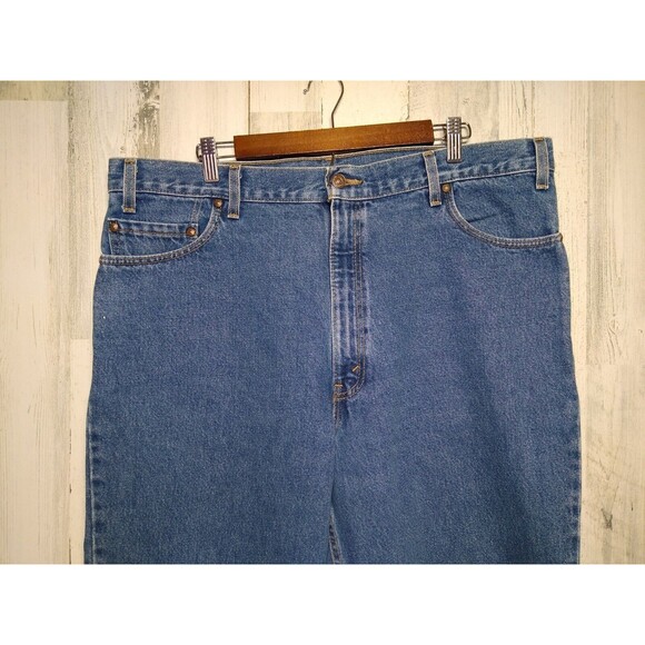 VINTAGE Levis 540 Relaxed Fit Jeans Mens 40x32 Blue Denim - Picture 3 of 9